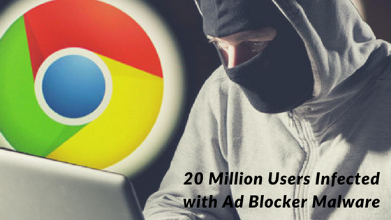 Chrome Infected Ad Blockers